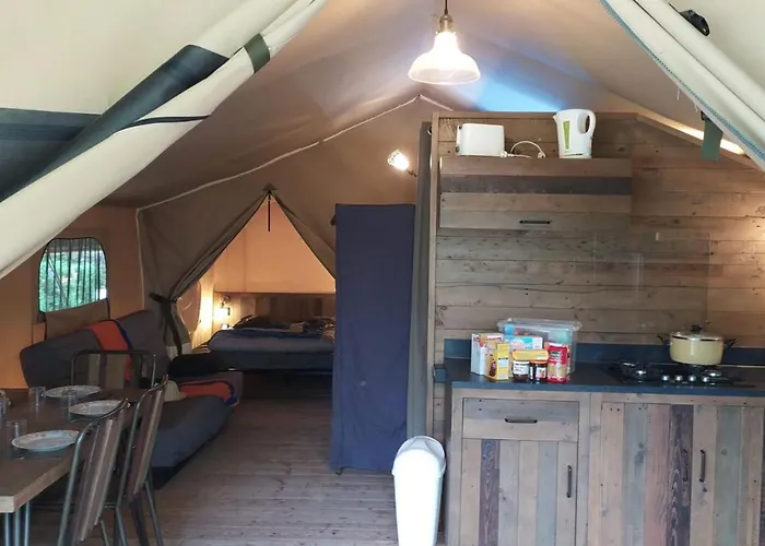 Campingplads Sur Pilotis Avec Terrasse - Api-1-52-1515 Saint-Maime